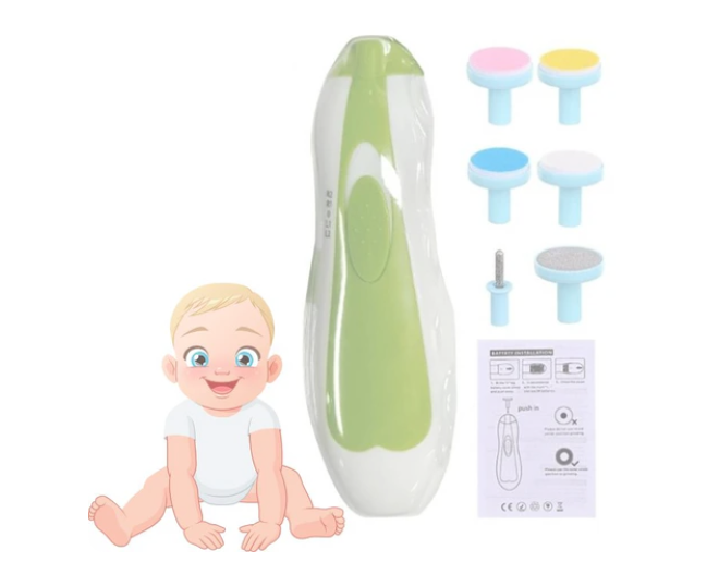 Coupe-ongles bébé électrique 6 en 1 – Cuttienail™