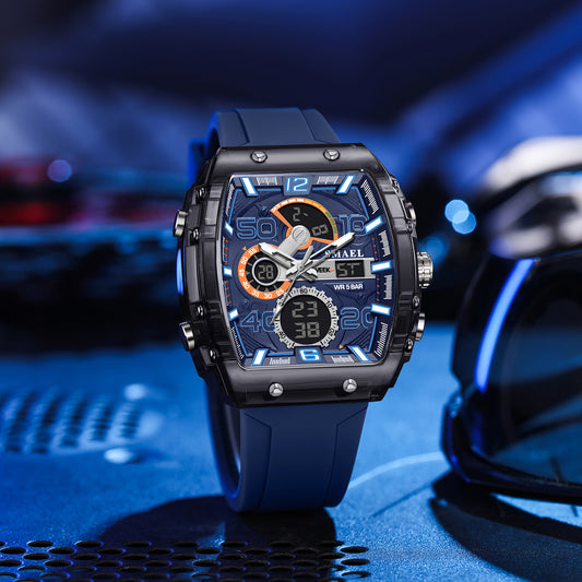 Montre Sport Smael (Analogique + Numérique) (Ref MM103)