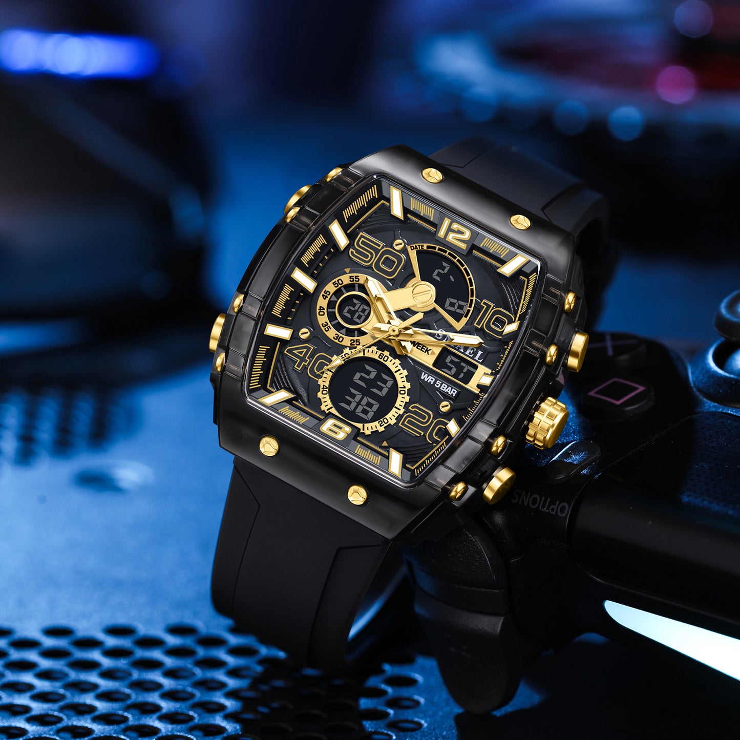 Montre Sport Smael (Analogique + Numérique) (Ref MM103)