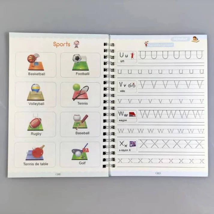 Kit De Cahier 📚 D'apprentissage Pour Enfant ✍🏾️