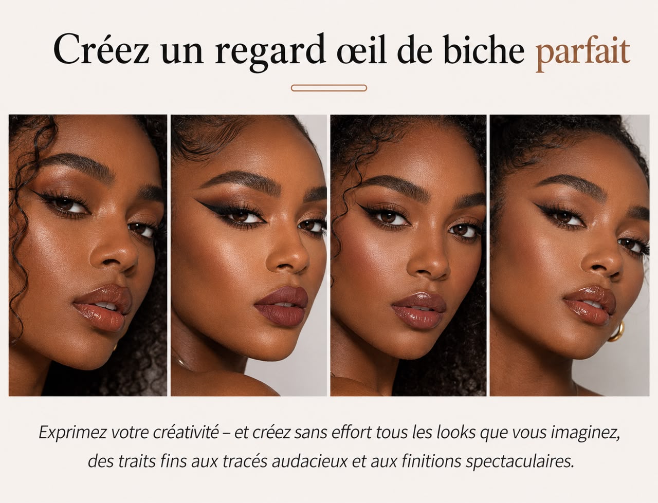 Stylo à Sourcils Effet Microblading 3D à 4 Pointes