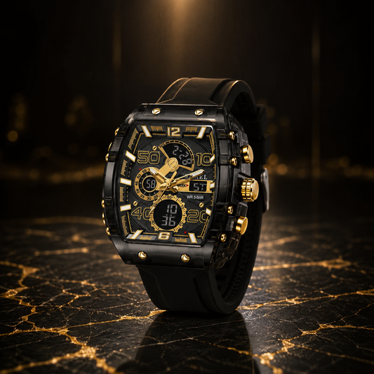 Montre Sport Smael (Analogique + Numérique) (Ref MM103)
